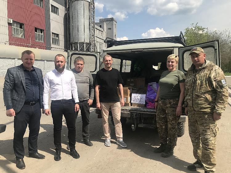 Миллеровские энергетики оказали гуманитарную помощь участникам специальной военной операции